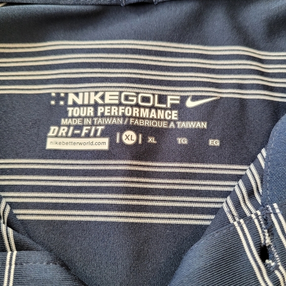 Nike Men's Golf Tour Performance Dri-Fit Polo Size XL - Picture 3 of 6